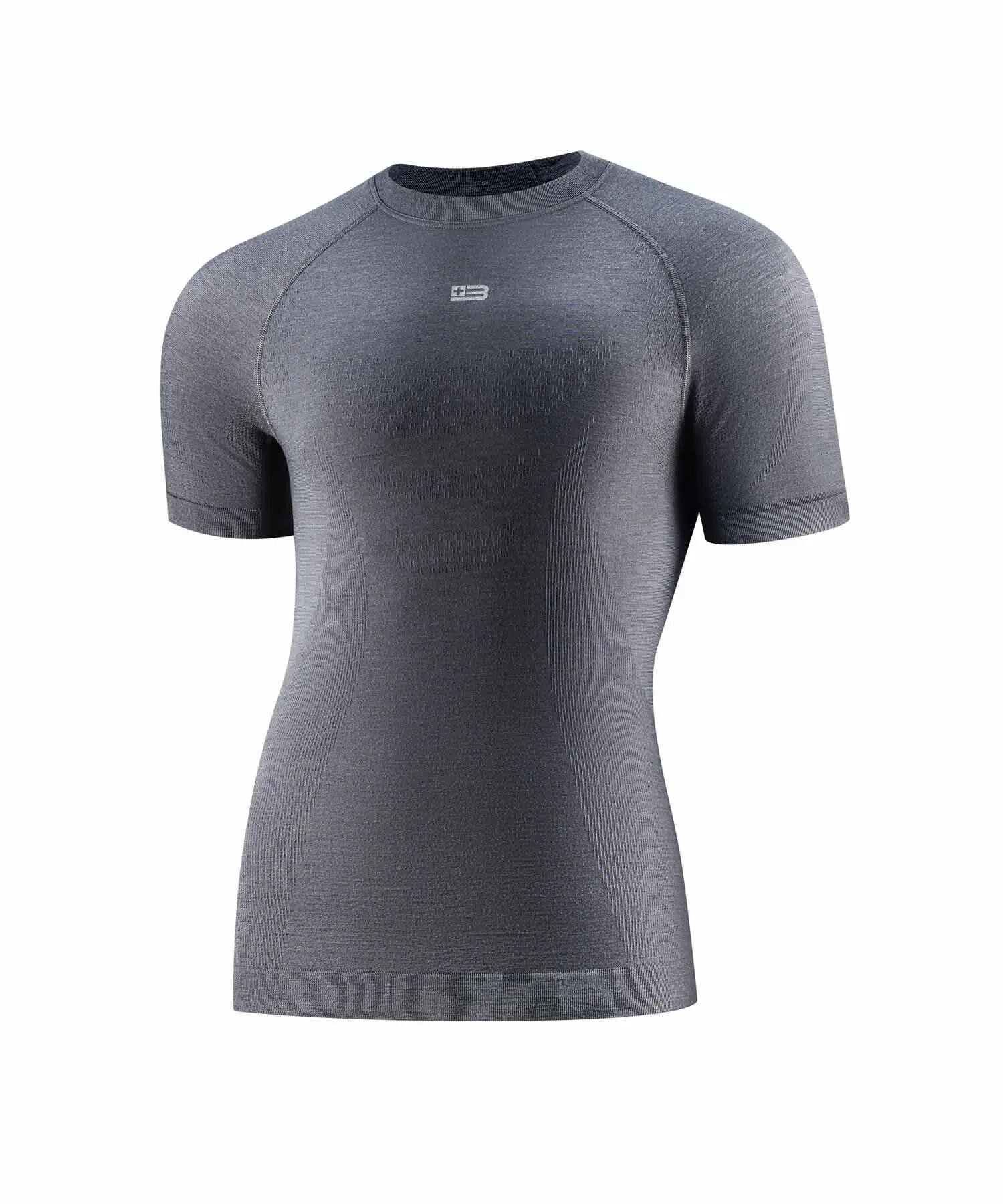 Koszulka męska z krótkim rękawem wełniana Brubeck ACTIVE MERINO 3/5