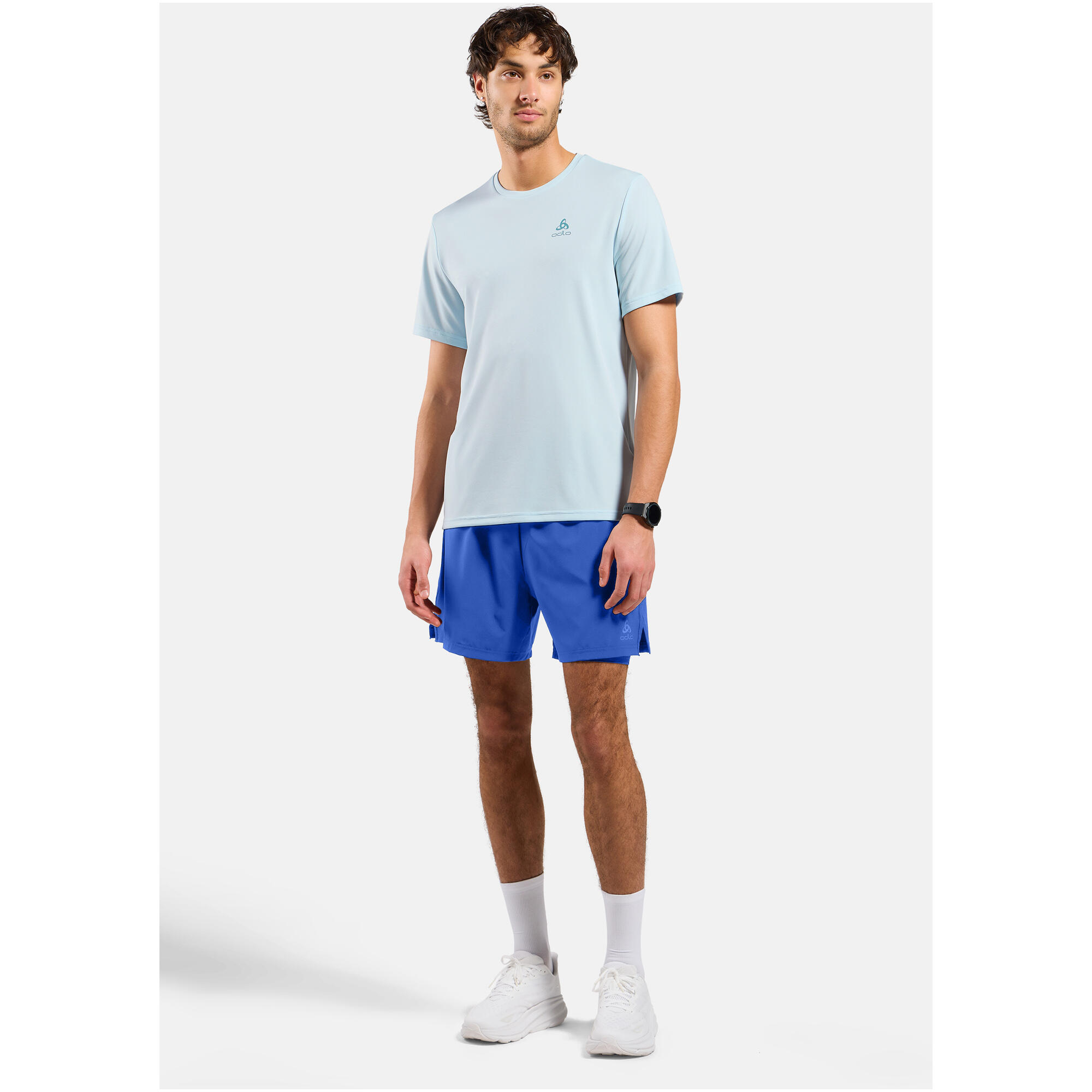 Spodenki męskie ODLO 2-in-1 short ESSENTIAL 6 INCH 3/6