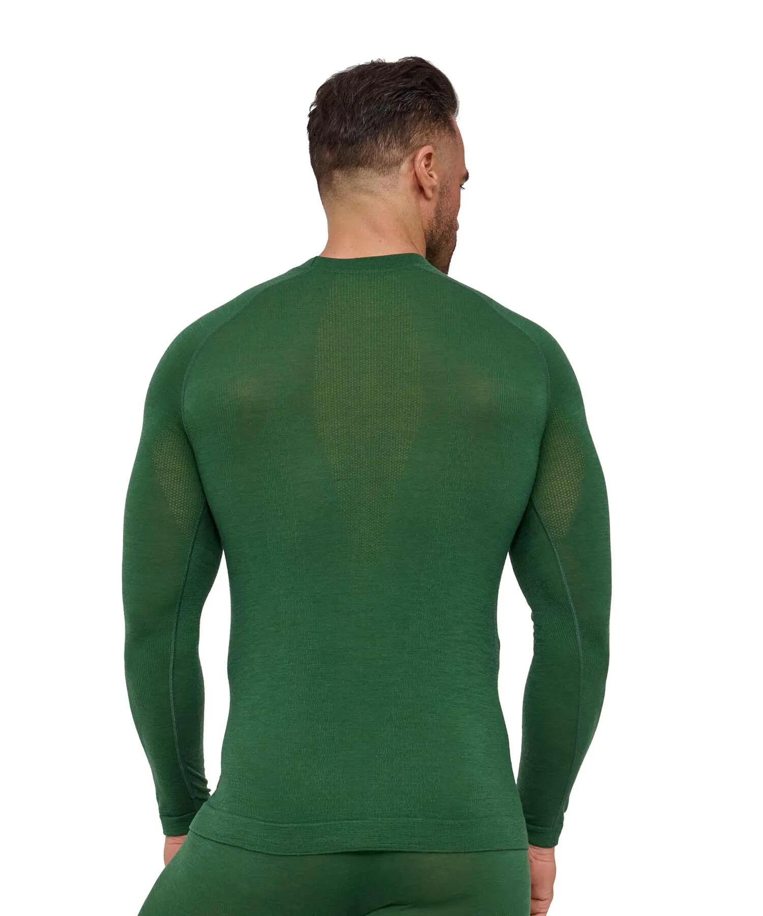 Koszulka męska z długim rękawem wełniana Brubeck ACTIVE MERINO 2/5