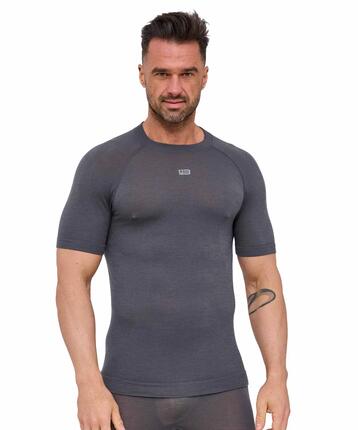 Koszulka męska z krótkim rękawem wełniana Brubeck ACTIVE MERINO