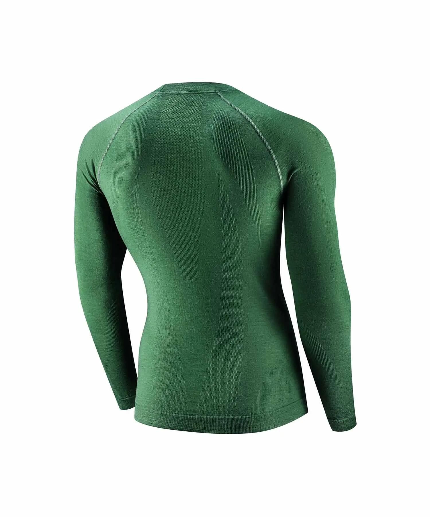 Koszulka męska z długim rękawem wełniana Brubeck ACTIVE MERINO 4/5