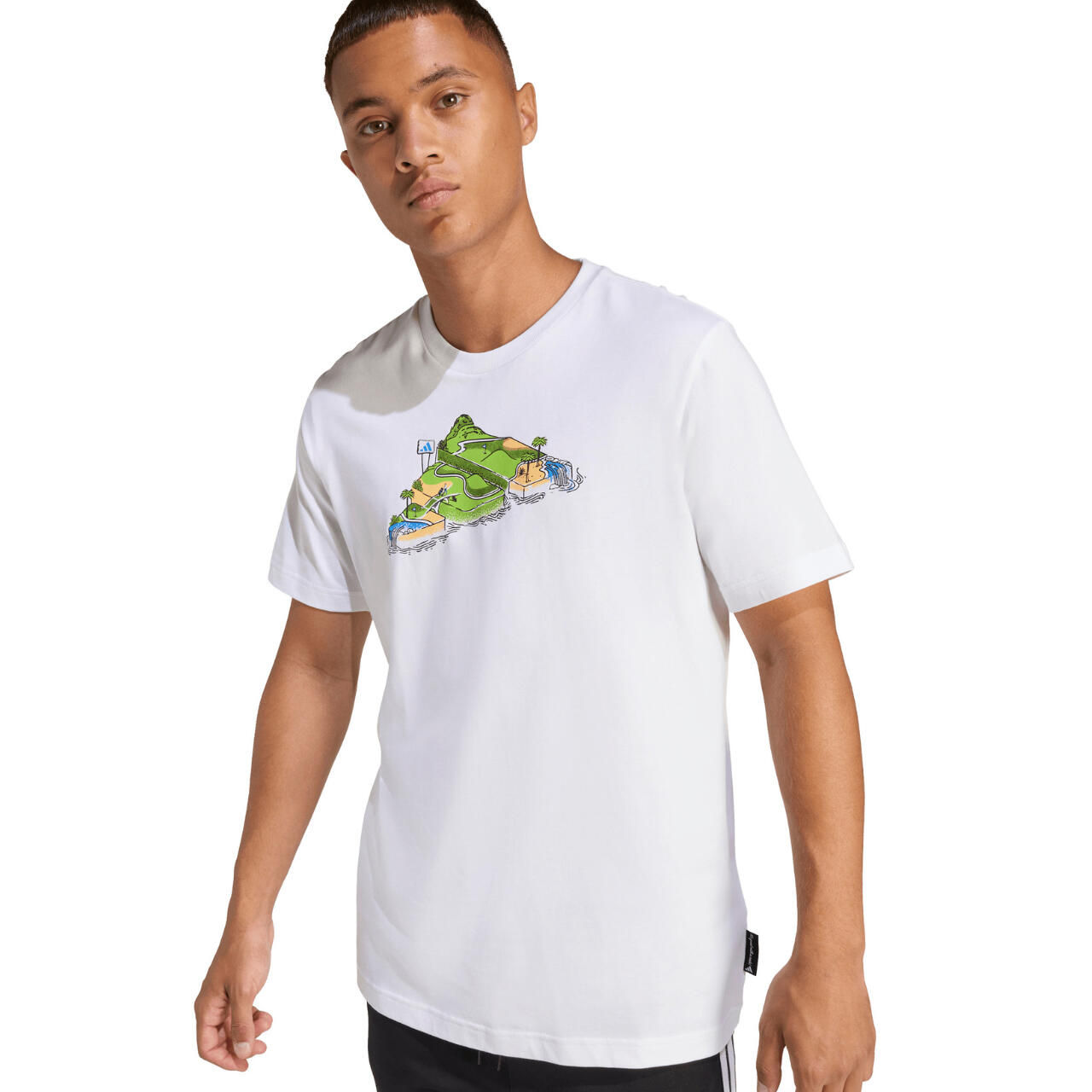 Męska Koszulka adidas Novelty Mini Lifestyle 4/6