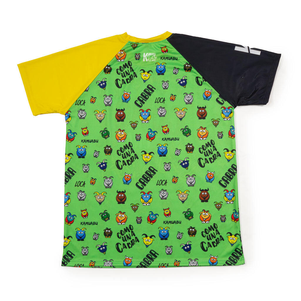 Camiseta Running COMO UNA CABRA - VERDE - Mujer 6/6