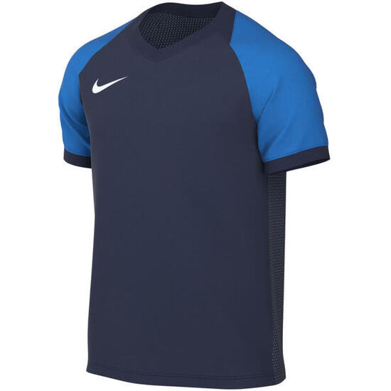 Maillot de football NIKE pour homme Dri-FIT, col en V, manches courtes, ajusté