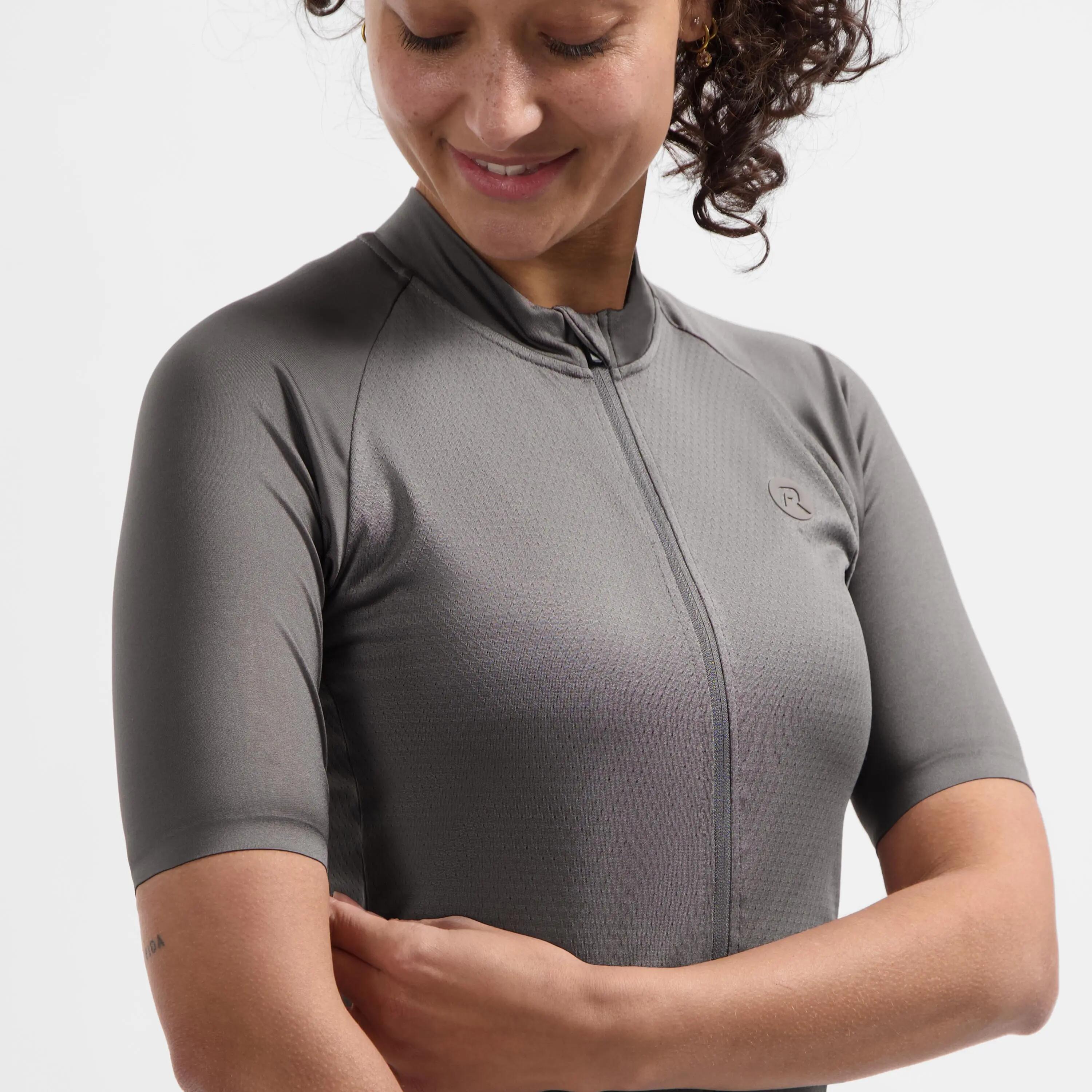 Maillot Vélo Route Manches Courtes Femme Essential II 6/7