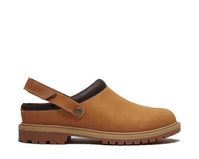 Timberland Premium Clog Shoe Wheat Nubuck