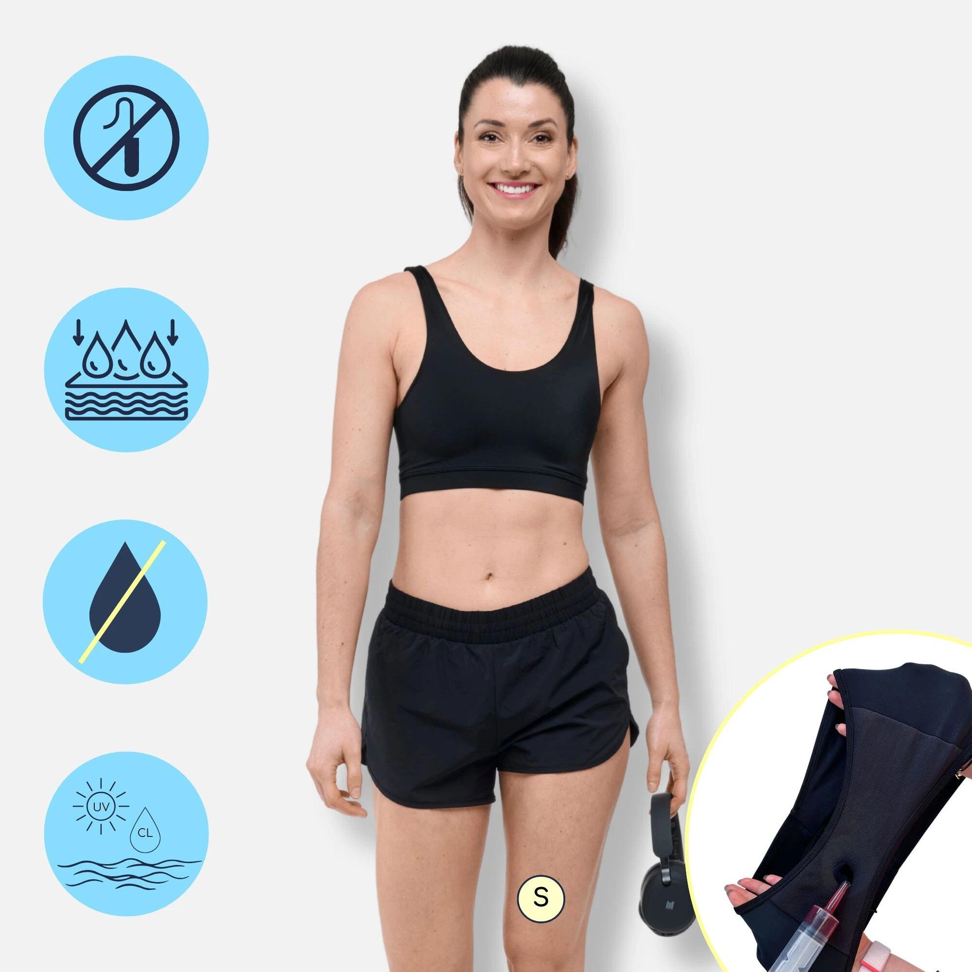 Menstruatieshort Sport & Menstruatiebadkleding | Dames & Tieners | GIA 3/7