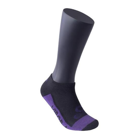 Chaussettes invisibles Vibor-a noir/violet 35-38