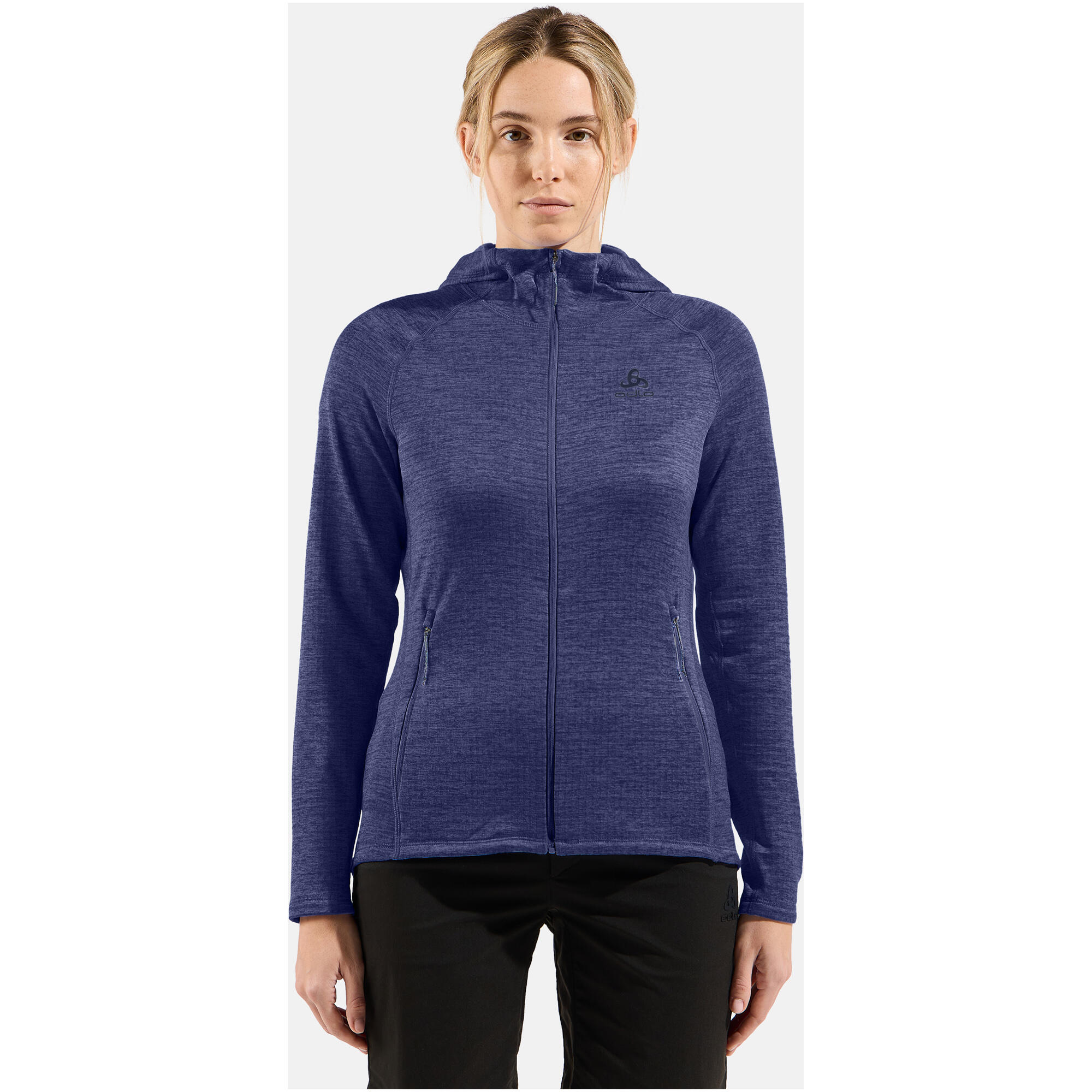 Bluza damska Odlo TENCIA Mid layer hoody full zip