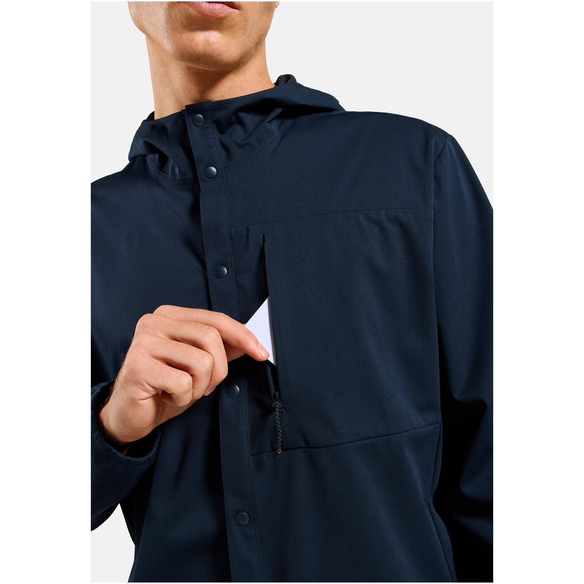 Koszula z długim rękawem męska ODLO Shirt l/s TRANSITION SOFTSHELL 4/6