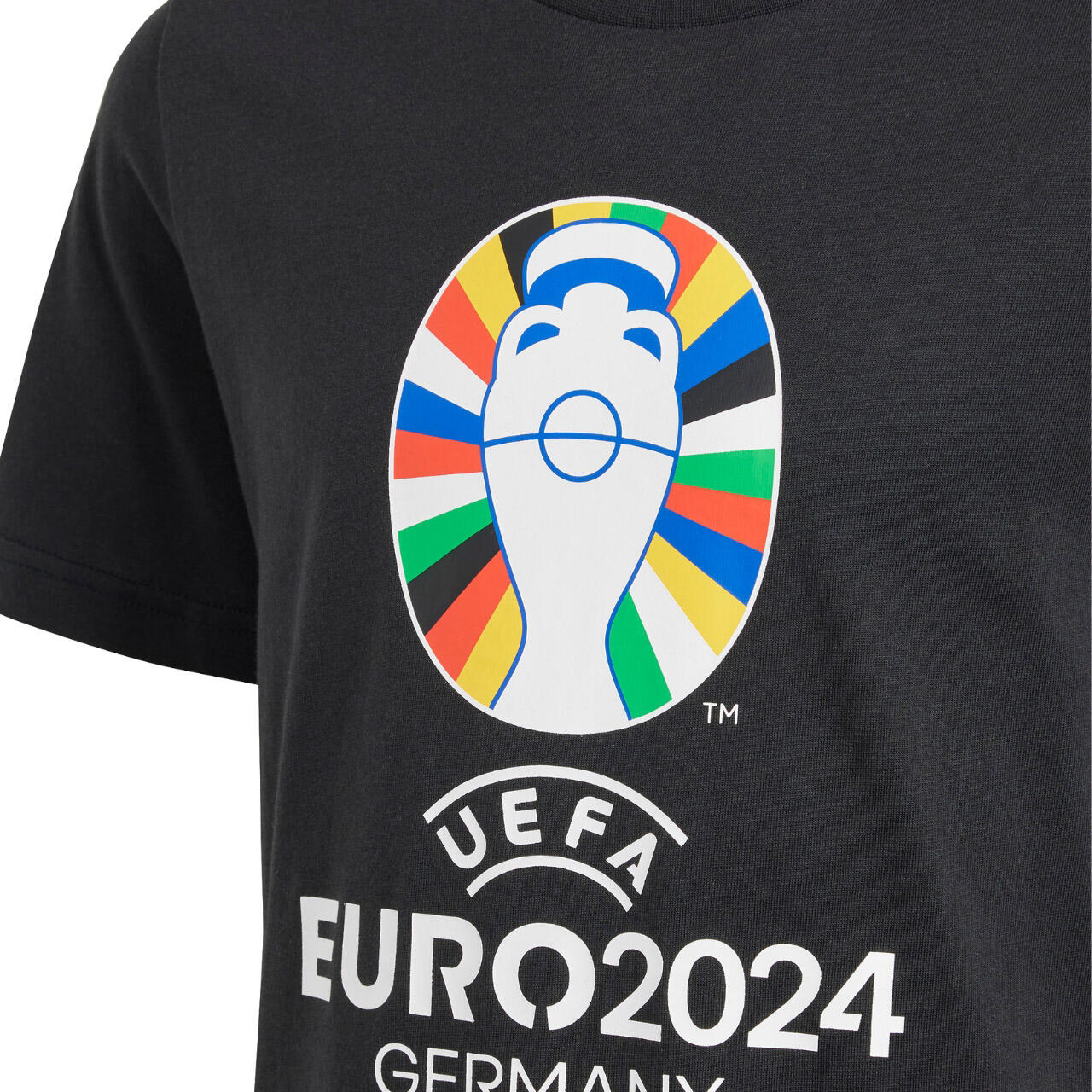 Dziecięca Koszulka adidas Euro24 Piłka Nożna 3/4