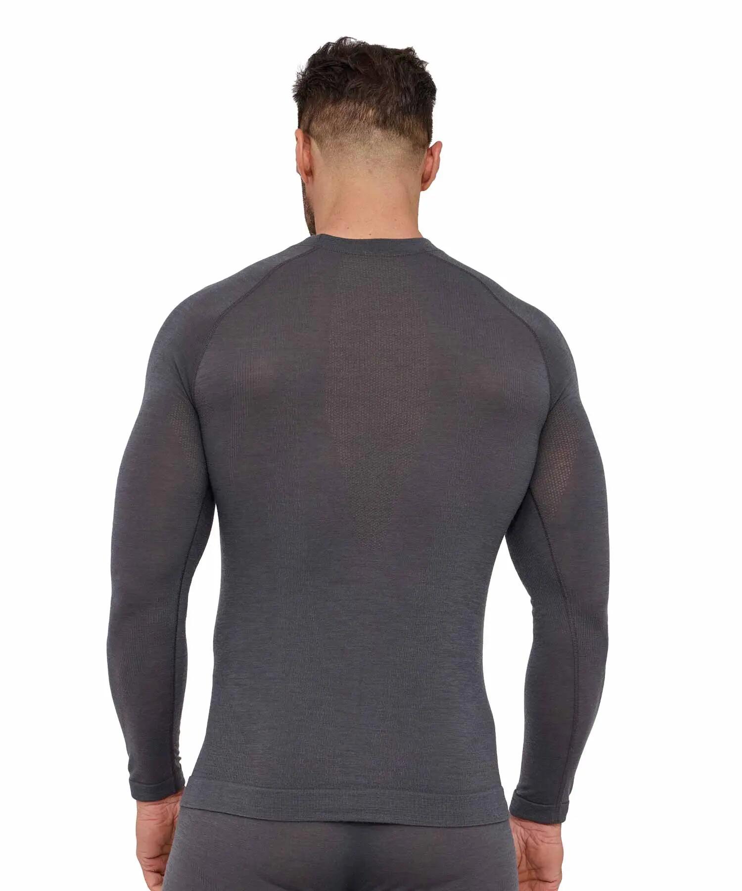 Koszulka męska z długim rękawem wełniana Brubeck ACTIVE MERINO 2/5