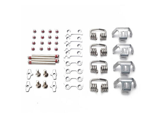 HT Components - Kit pièces détachées mécanisme pédale BMX race SX, argent