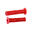 3761 Odi O Flange Red Mânere BMX