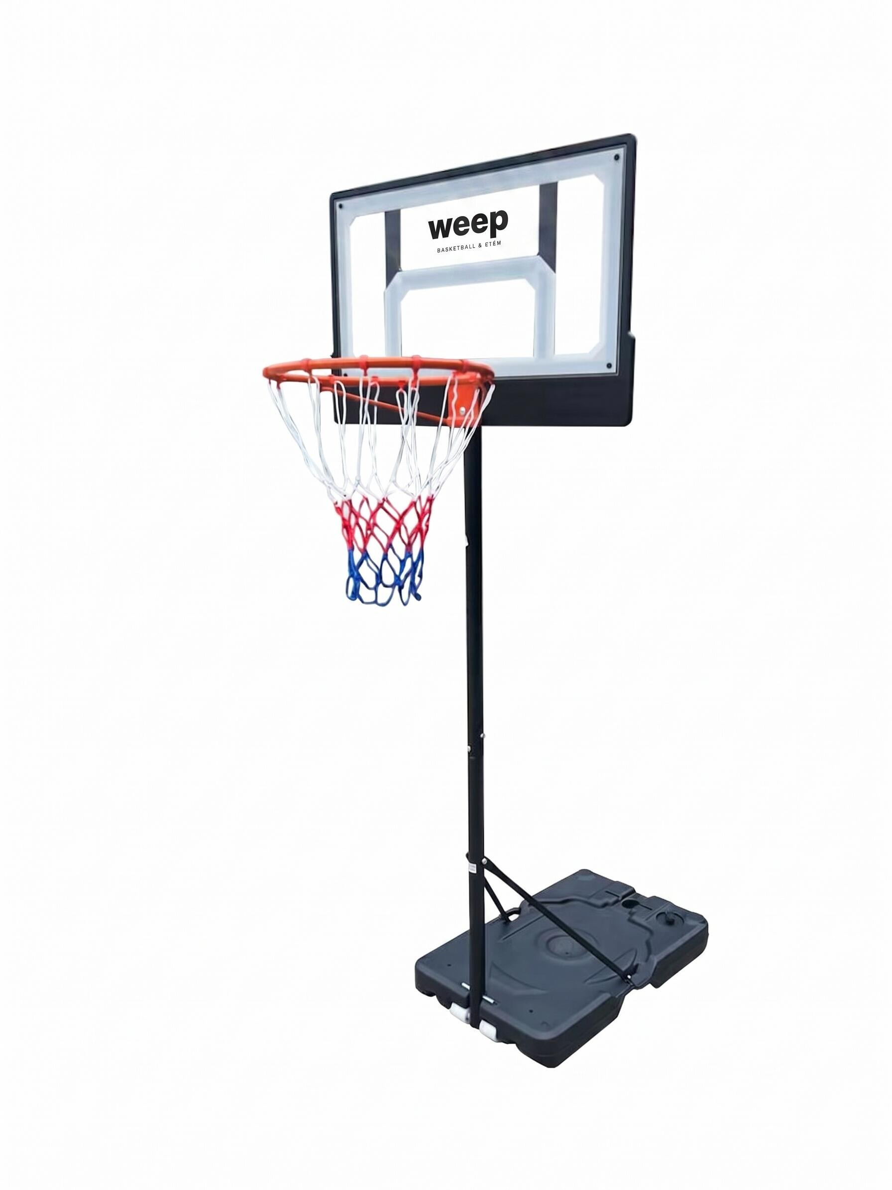 Zestaw do koszykówki kosz Weep K01 regulowany do 210 cm mobilny stabilny 3/7