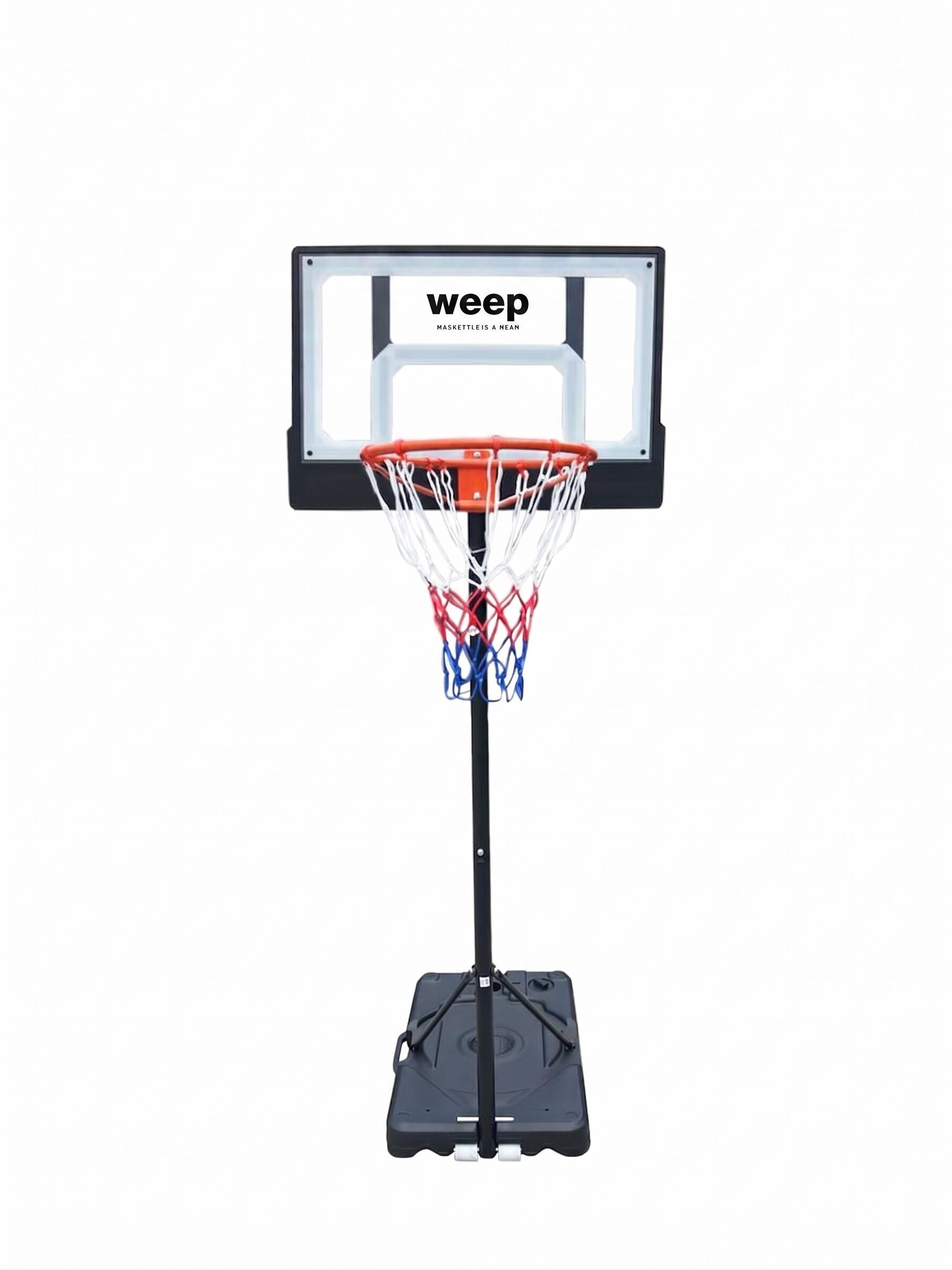 Zestaw do koszykówki kosz Weep K01 regulowany do 210 cm mobilny stabilny 2/7
