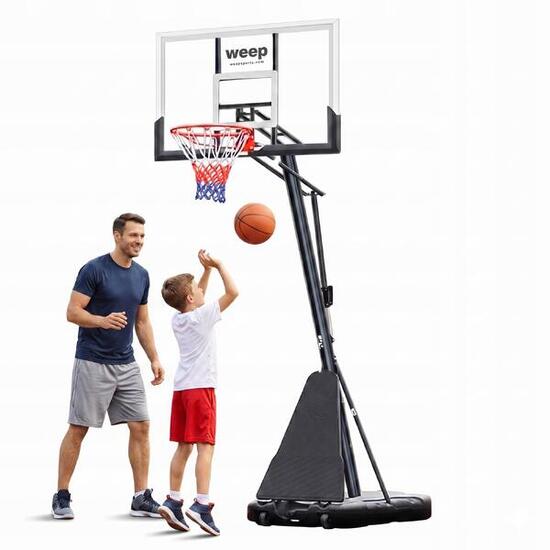 Zestaw Do Koszykówki Kosz Weep M024 Regulowany Rączką 230–305 cm Profesjonalny