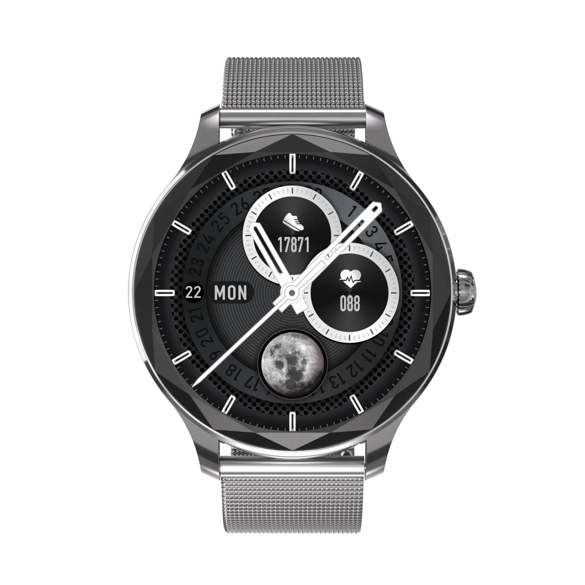 Smartwatch Garett Viva srebrny stalowy 3/7