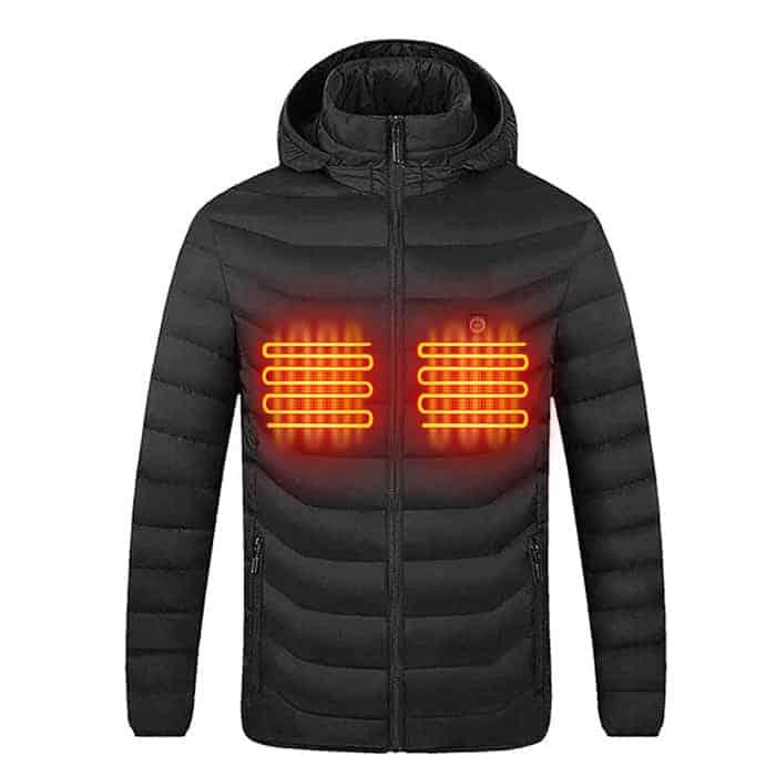 Beheizbare Jacke BLACK – MEN – HeatPerformance® 2/6