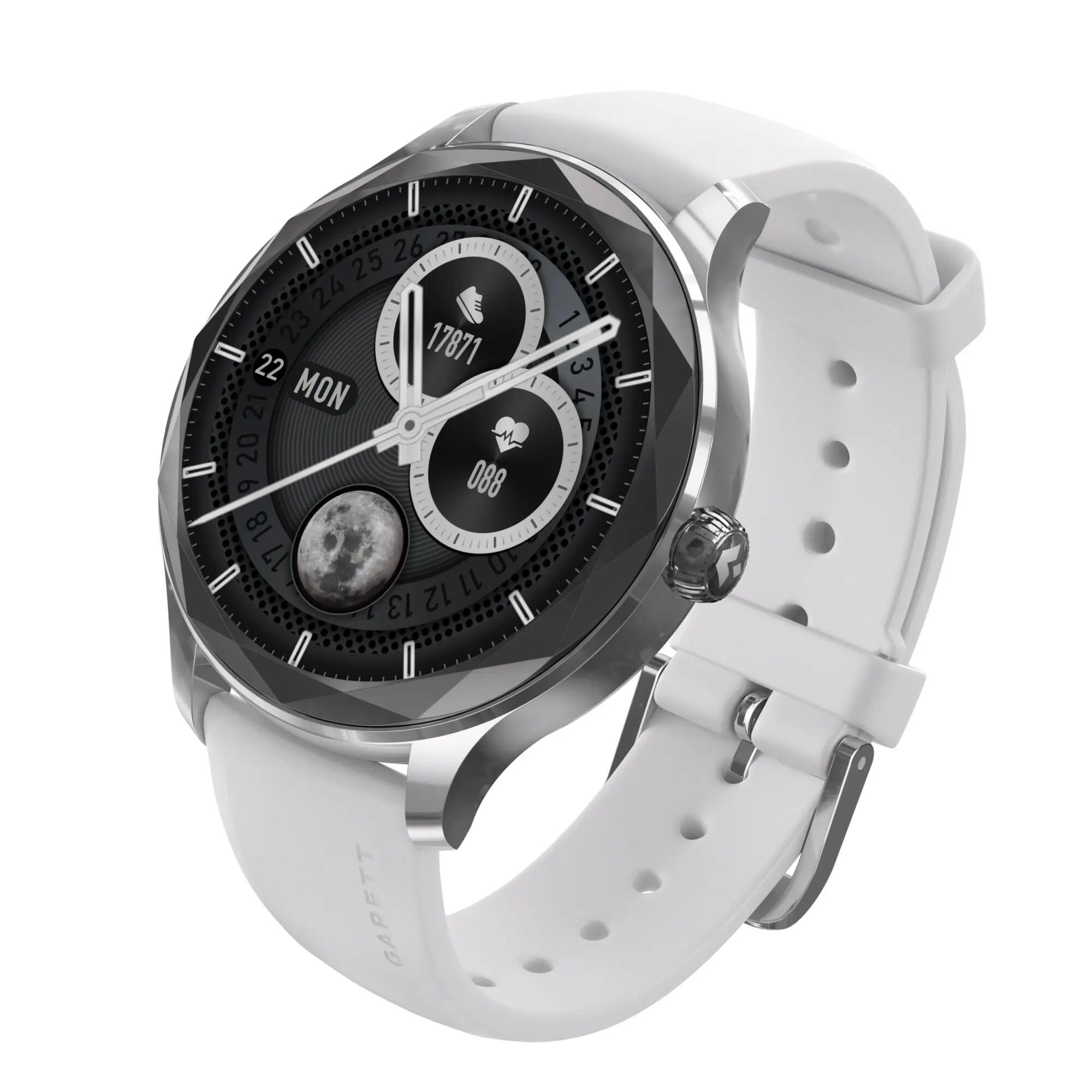 Smartwatch Garett Viva srebrny stalowy 5/7