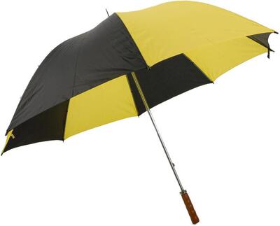 Ombrello da golf grande Impliva giallo-nero