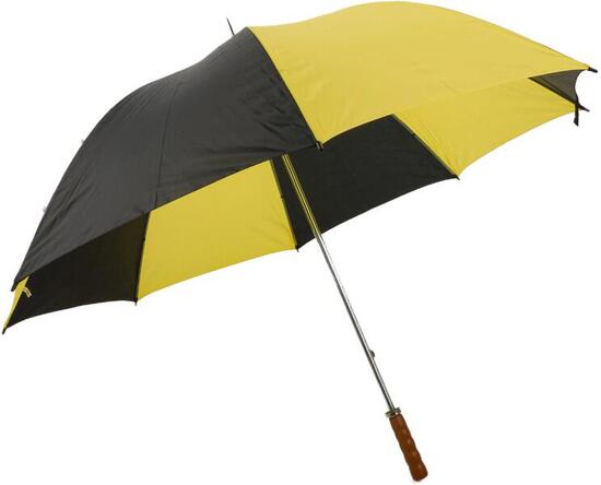 Ombrello da golf grande Impliva giallo-nero