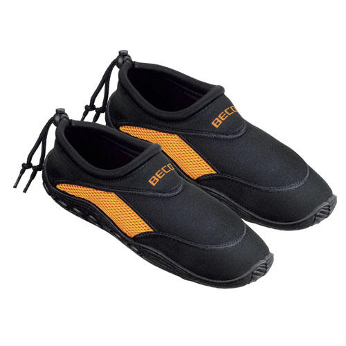 Beco chaussures d'eau en néoprène noir/orange