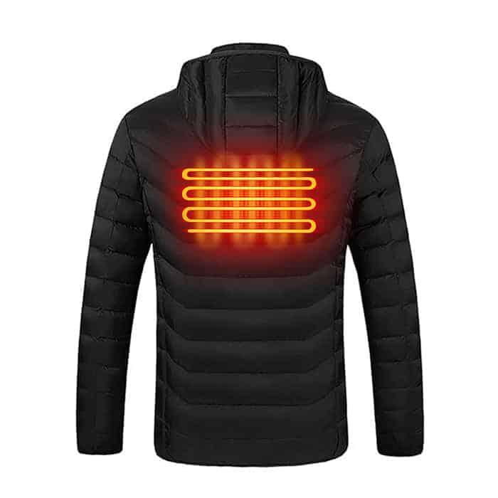 Beheizbare Jacke BLACK – MEN – HeatPerformance® 4/6