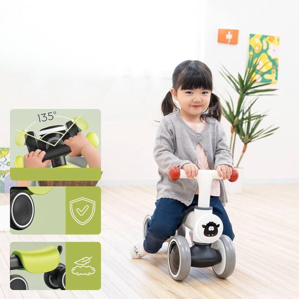 Limbo Kinderfahrrad Schwarz, bis 25 kg 4/7