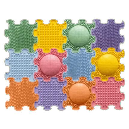 puzzle sensoryczne Mini 12 szt. 15x15cm