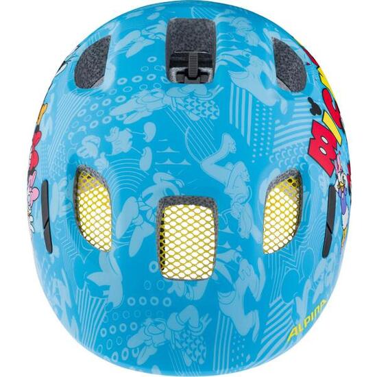 Casque vélo enfant Alpine Ximo 2 Disney Mickey & Friends 47-51 cm, gris bleu