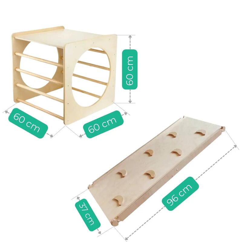 acasă loc de joacă Box Plus lemn