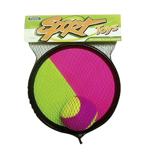 Juego atrapa pelota con velcro 1/1
