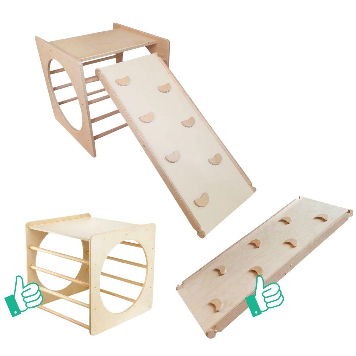 domowy plac zabaw Box Plus drewno 5/7