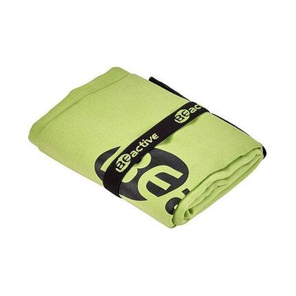 Beco Beactive Serviette microfibre - Limoengroen/Noir