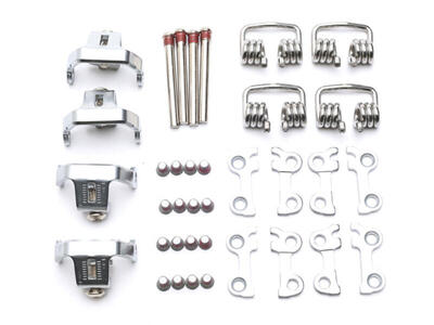 Ht-sx reserveonderdelen set voor bmx-pedalen - zilver
