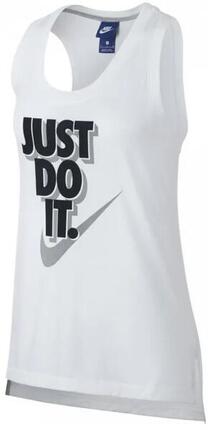Débardeur Nike pour femme, séchage rapide, blanc