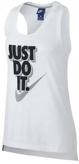 Débardeur Nike pour femme, séchage rapide, blanc