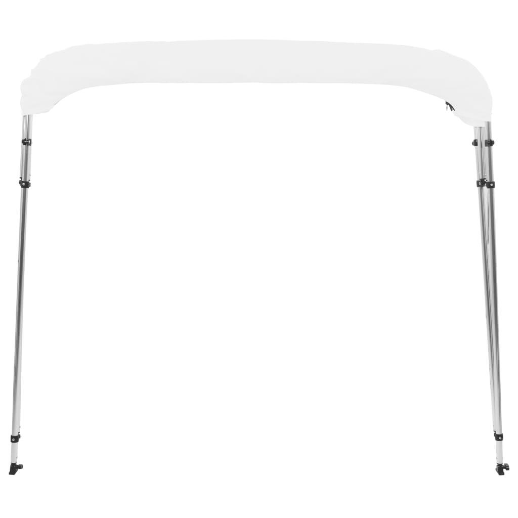 VidaXL biminitop 4 arcos 243x196x137 cm blanco 3/3