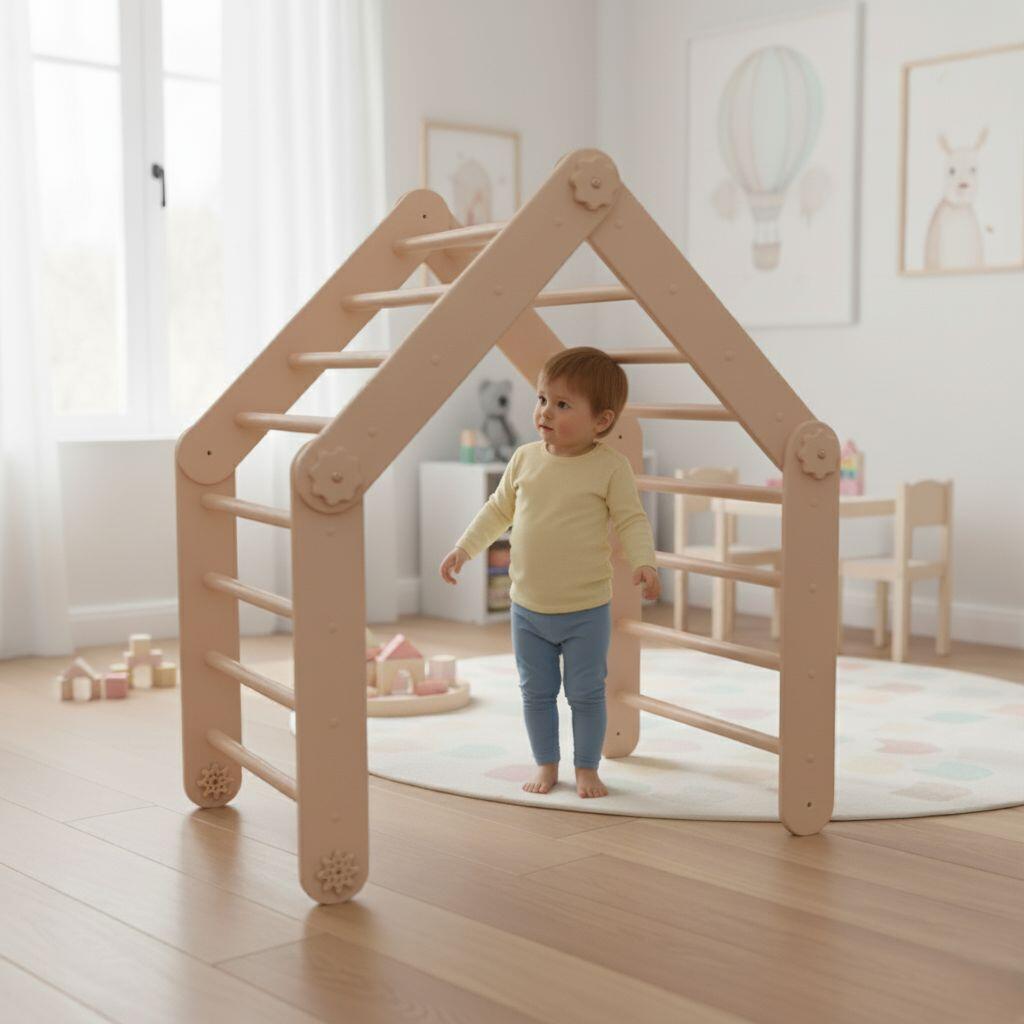 Flip home aire de jeux en bois 2/7