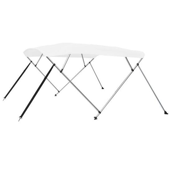 VidaXL Biminitop 4-Bow 243x196x137 cm Weiss