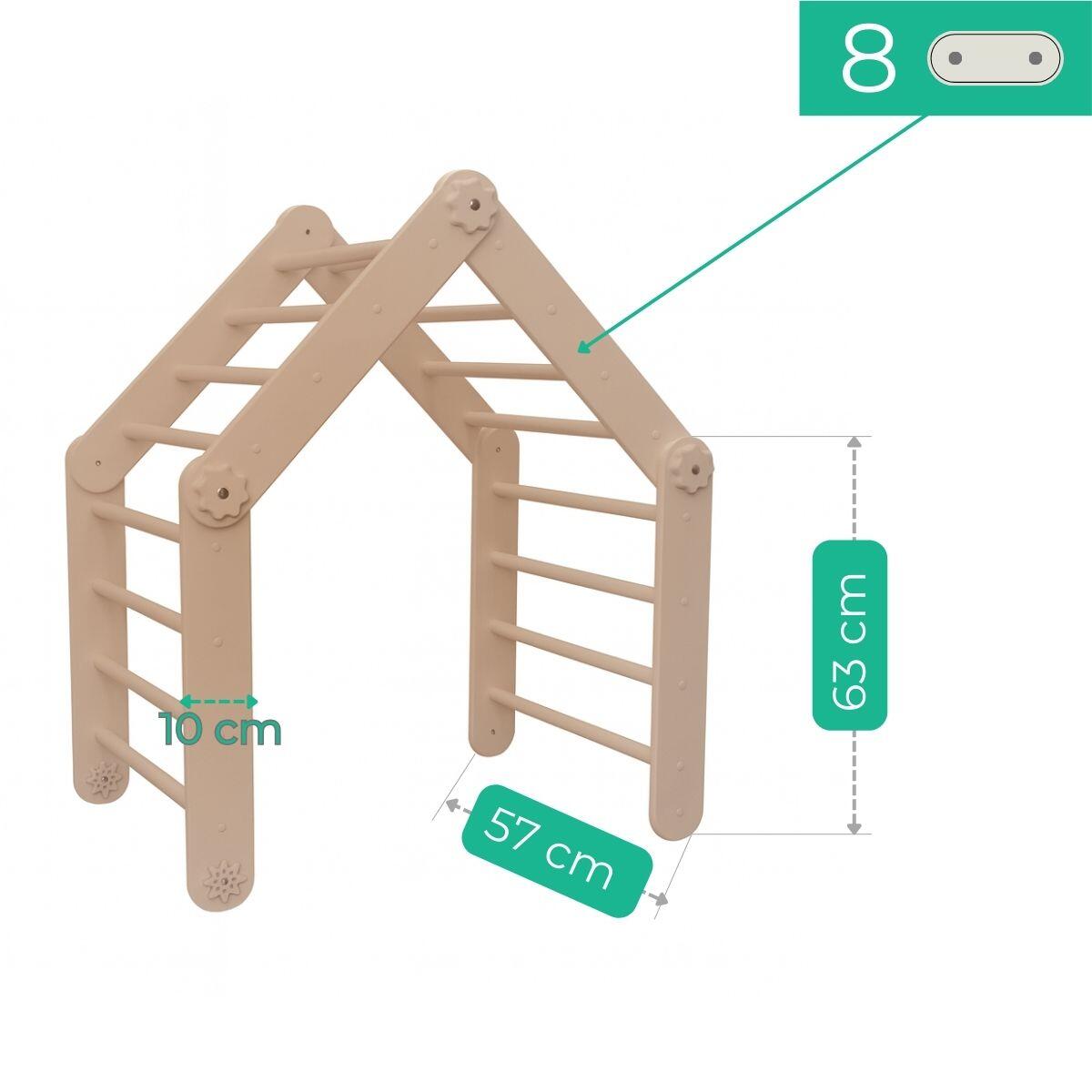 Flip home aire de jeux en bois 5/7