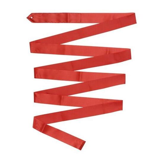 Nastro ritmico senza asta 4 m poliestere rosso