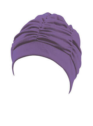 Beco Damen Stoff-Badekappe lila - Polyester mit Folienfutter