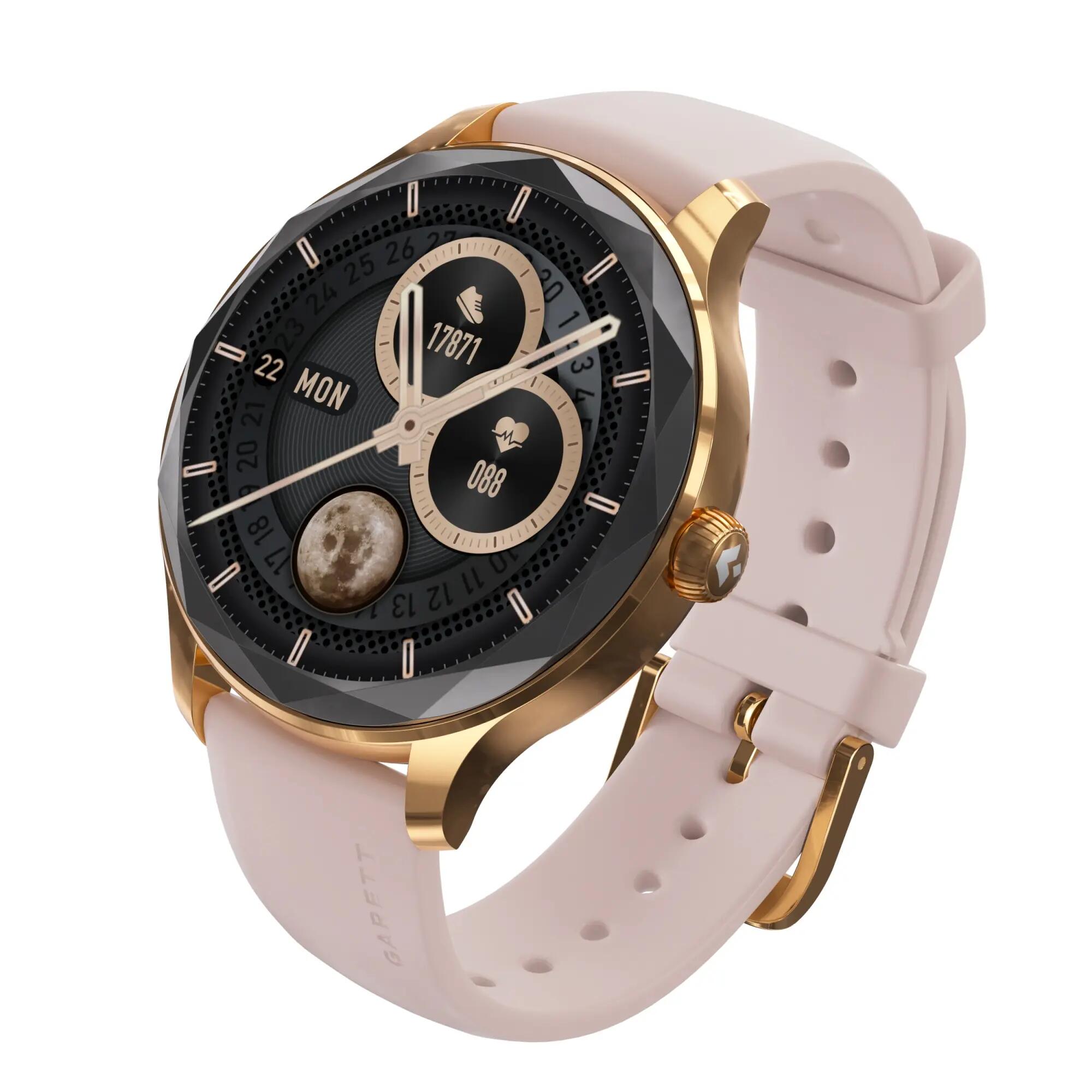 Smartwatch GARETT Viva gold steel 5/7