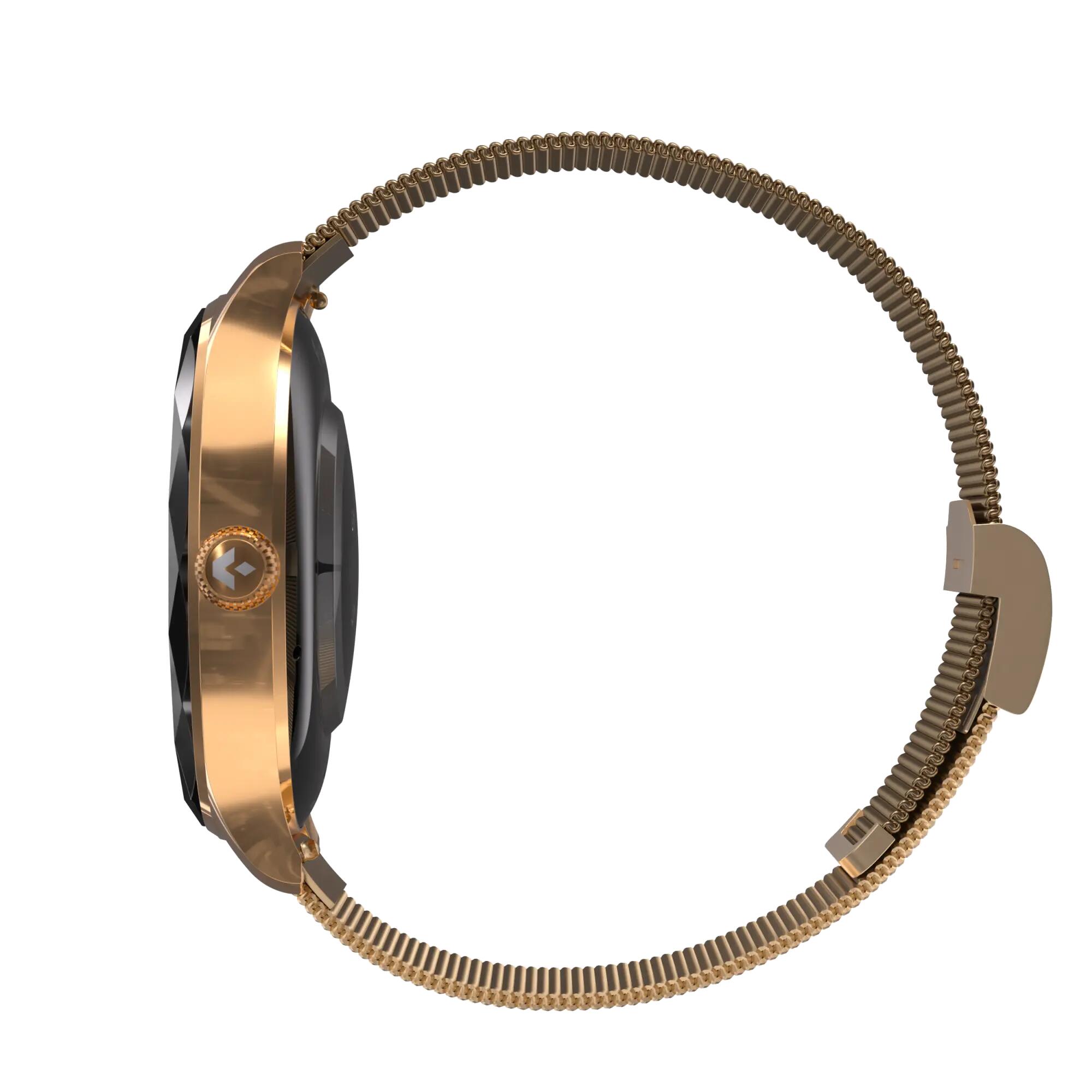 Smartwatch GARETT Viva gold steel 4/7