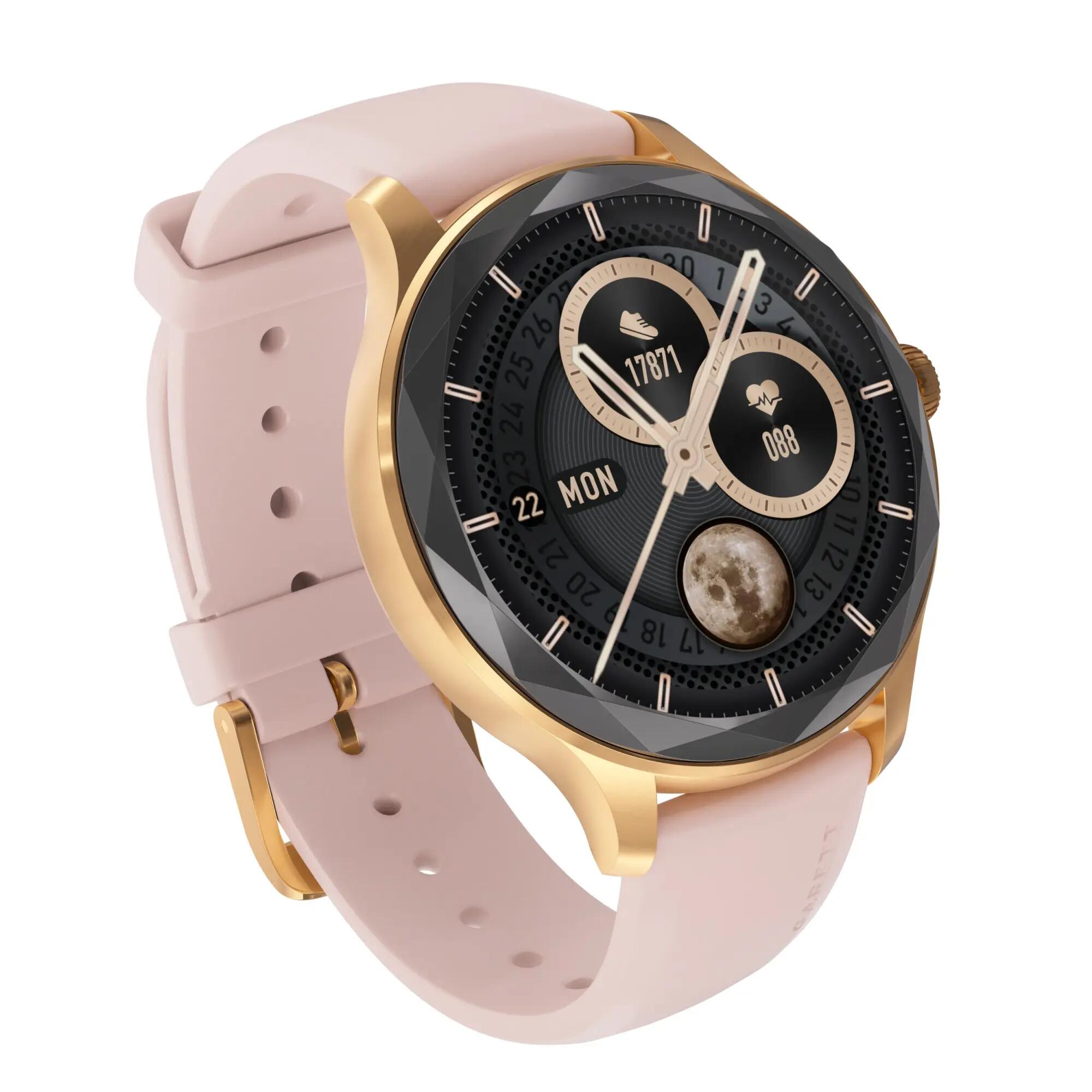 Smartwatch GARETT Viva gold steel 6/7