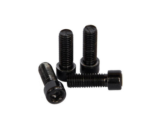Vis Sunday Freeze pour potence BMX, pack de 6, noir