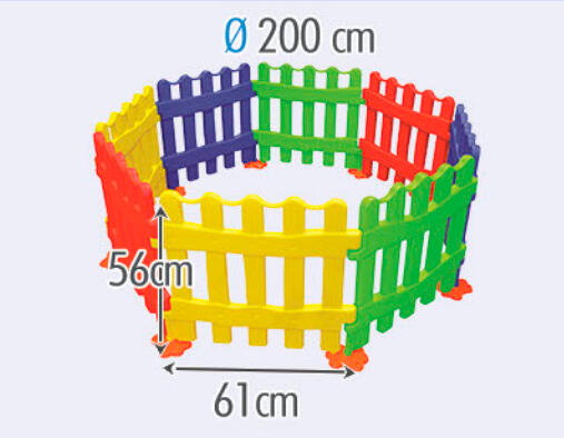 Modularer Zaun für Kinder XL 4/4