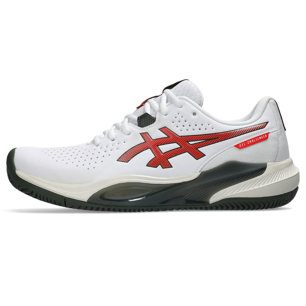 Tenis Y Padel Hombre - ASICS  Gel-Challenger 15 CLAY - White/Tomato 2/7